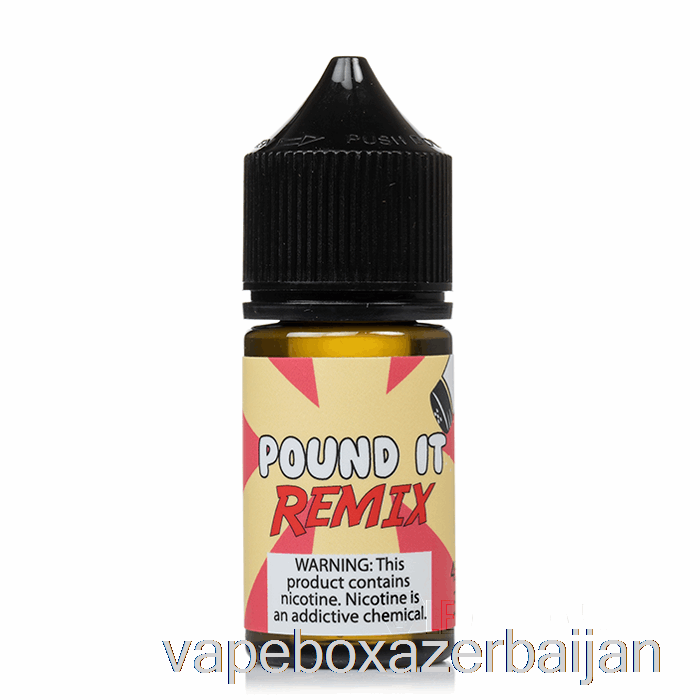 Vape Azerbaijan Pound It Remix - Food Fighter Salts - 30mL 45mg